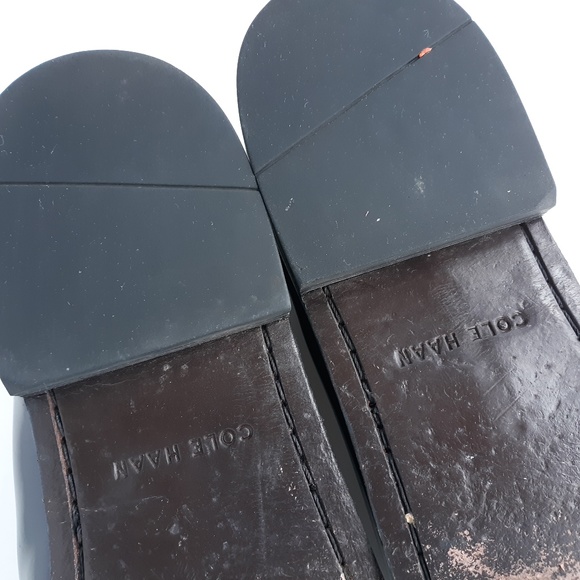 Cole Haan Mens Loafer Dress Shoes 13E Cherry Brown - Picture 7 of 8